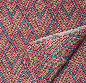 Precut 1 meter - Printed Cotton Fabric