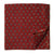 Red and Blue Printed Cotton Fabric with floral print