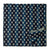 Blue and White Printed Cotton Fabric with abstract print
