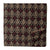 Black and Off White Printed Cotton Fabric with floral print