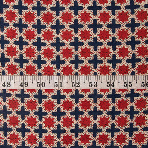 Precut 0.75 meters -Printed Cotton Fabric