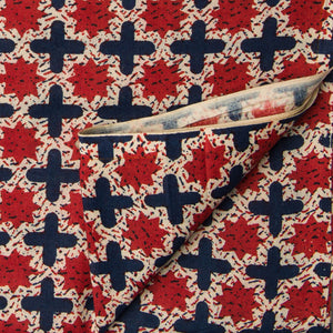 Precut 1 meter -Printed Cotton Fabric