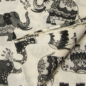 Precut 0.75 meters -Printed Cotton Fabric