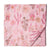 Pink Printed Cotton Fabric with floral design