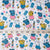 Precut 0.25 meters -Printed Cotton Fabric