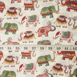Precut 0.75 meters -Printed Cotton Fabric