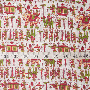 Precut 1 meter -Printed Cotton Fabric