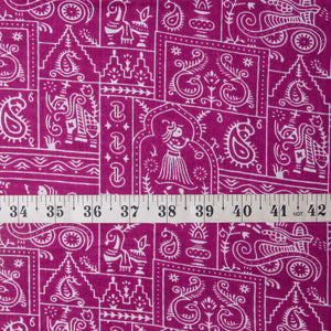 Precut 1 meter -Printed Cotton Fabric