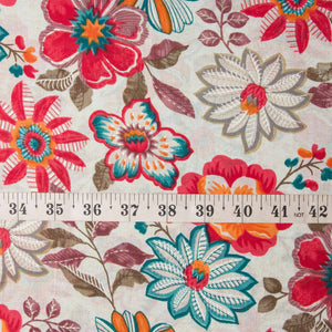 Precut 0.75 meters -Printed Cotton Fabric