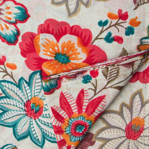 Precut 0.75 meters -Printed Cotton Fabric