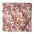 Brown and Off White Pure Cotton Screen Printed Fabric with floral print
