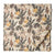 Grey and Off White Pure Cotton Screen Printed Fabric with floral print