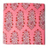 Precut 0.75 meter - Pink & Red Cotton Fabric with Floral Print