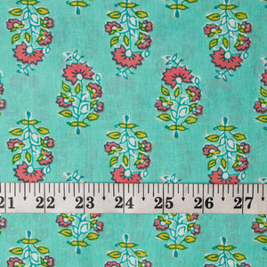 Precut 1meter - Printed Cotton Fabric