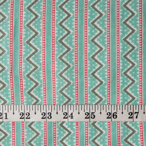 Precut 1 meters -Printed Cotton Fabric