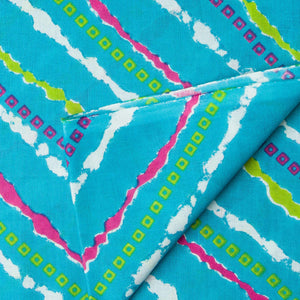 Precut 1 meters -Printed Cotton Fabric