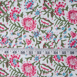 Precut 1 meters -Printed Cotton Fabric