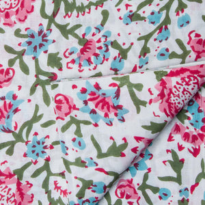 Precut 1 meters -Printed Cotton Fabric