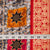Precut 1meter - Red Printed Cotton Fabric