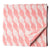 Precut 0.75 meter - Pink & White Printed Cotton Fabric