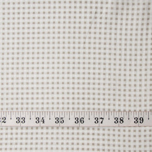 Precut 1meter - Grey & White Printed Cotton Fabric