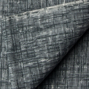Precut 0.75 meter - Grey Printed Cotton Fabric
