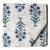Precut 1meter - Blue Printed Cotton Fabric