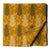 Precut 1meter - Green & Yellow Printed Cotton Fabric