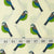 Precut 1 meter -Printed Cotton Texture Fabric
