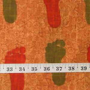 Precut 1meter - Printed Cotton Texture Fabric