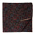 Black and Maroon Screen printed Pure Cotton Fabric  with floral motifs