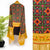 Viscose Gaji Cotton Silk Printed Dupatta with Golden Border