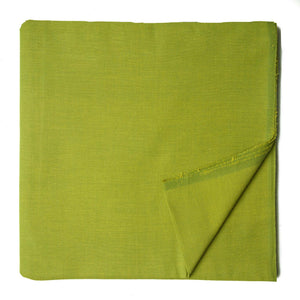 Green South Cotton Plain Fabric