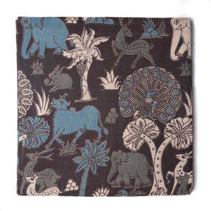 Kalamkari Screen Printed Cotton Fabric