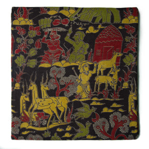 Kalamkari Screen Printed Cotton Fabric