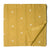 Yellow South Cotton Jacquard Fabric with Motifs