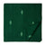 Green South Cotton Jacquard Fabric with diamond motif