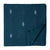 Blue South Cotton Jacquard Fabric with diamond motifs