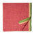 Red South Cotton Plain Slub Fabric 