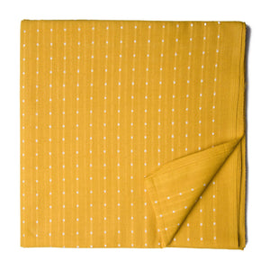 Yellow South Cotton Fabric with Dots