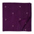 Magenta South Cotton Jacquard Fabric with triangular motifs