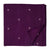 Magenta South Cotton Jacquard Fabric with triangular motifs