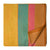 Yellow and Blue South Cotton Jacquard Fabric with golden border