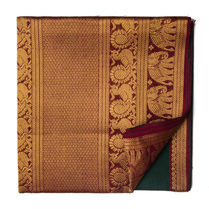 Precut 0.5 meters -Super Fine South Cotton Fabric with Golden Border