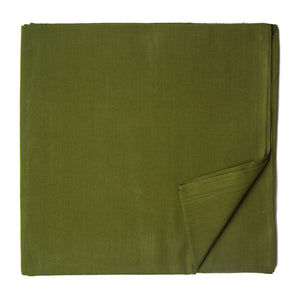Green South Cotton Plain Fabric