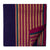 Blue and Maroon Super Fine Pure South Cotton Fabric with Golden border