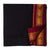 Black and Maroon Super Fine Pure South Cotton Fabric with Golden Elephant border