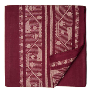 Precut 1 meter -South Cotton Fabric with Border
