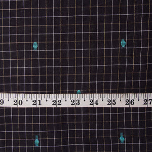 Precut 0.75 meters -South Cotton Jacquard Fabric