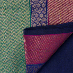Precut 1 meter - South Cotton Jacquard Fabric with Border